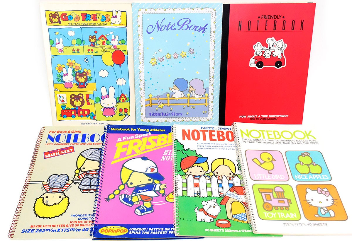 Sanrio/サンリオ♪レトロなノート色々♪ | おもちゃ屋 KNot a TOY