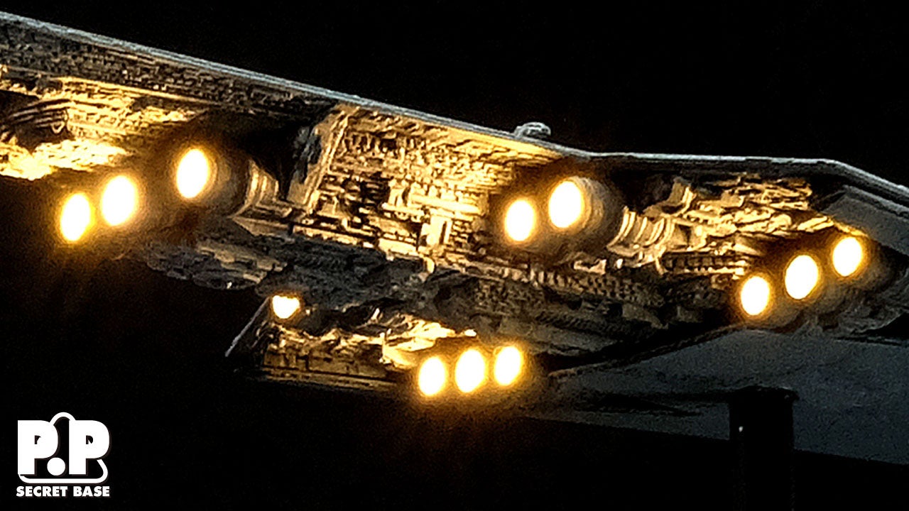 完成！BANDAI スーパー・スター・デストロイヤー ビークルモデル【STAR