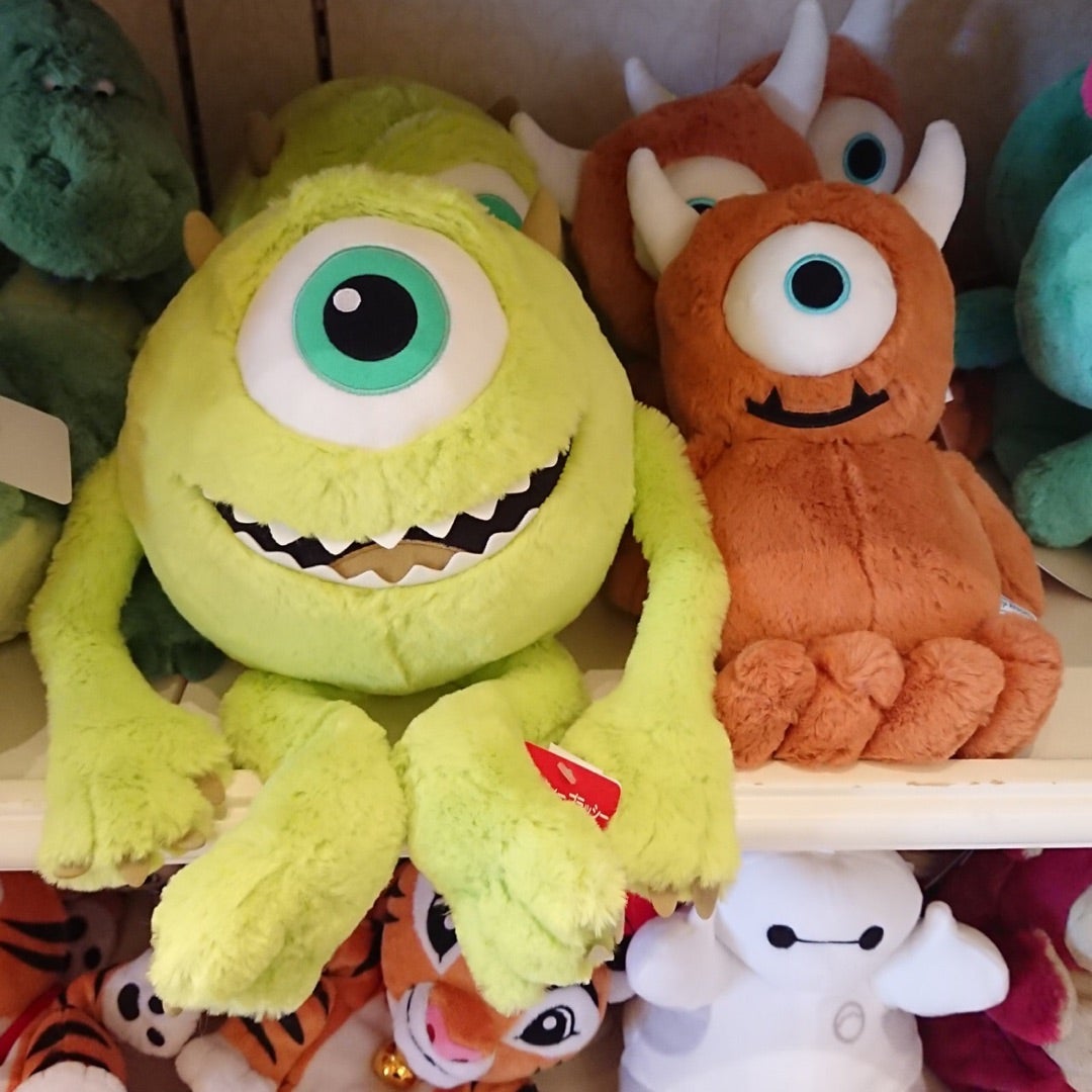 マイク・リトルマイキー・スクランプのぬいぐるみ(フラッフィー