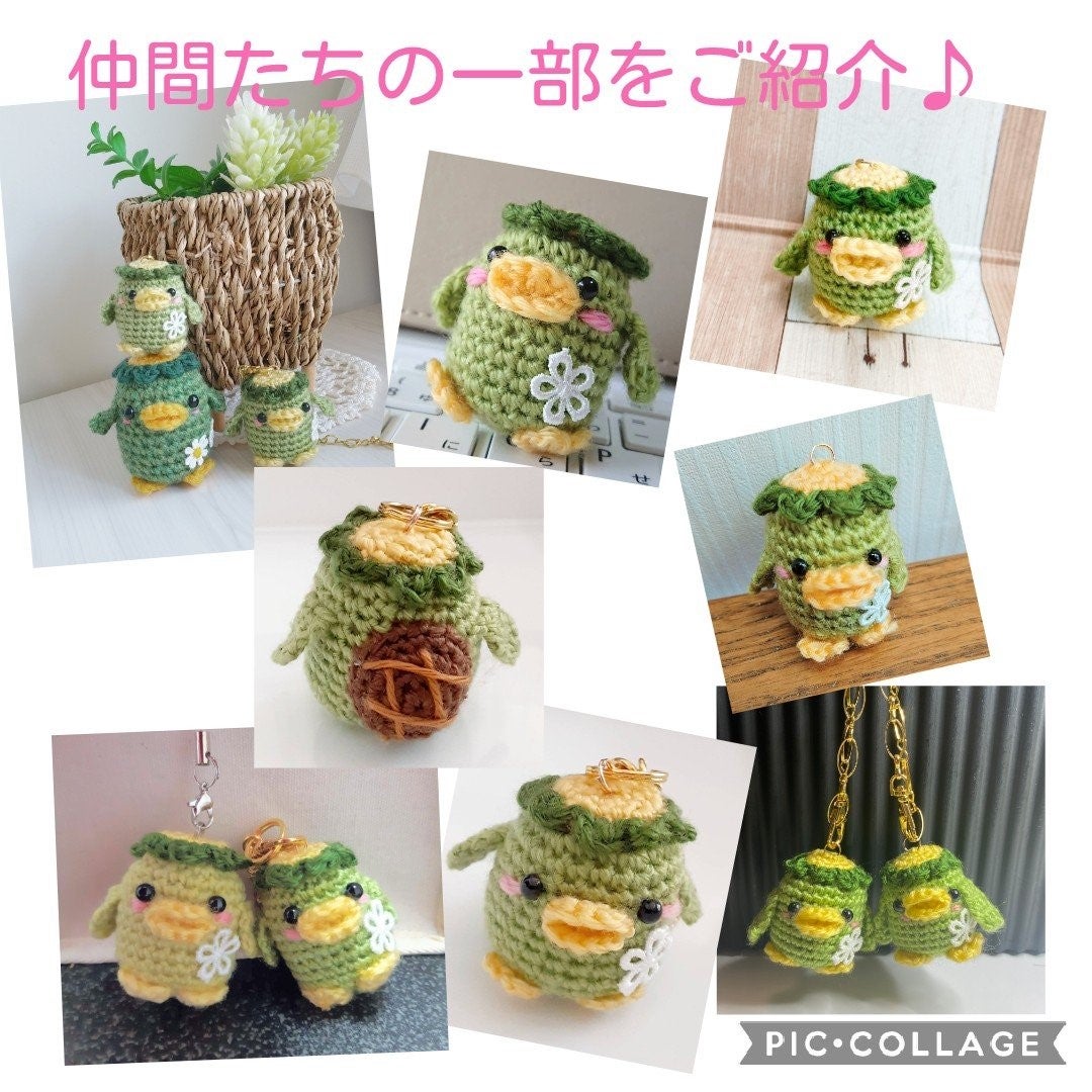 作り方動画と編み図付き！かっぱちゃんキット販売します♪ | 初心者