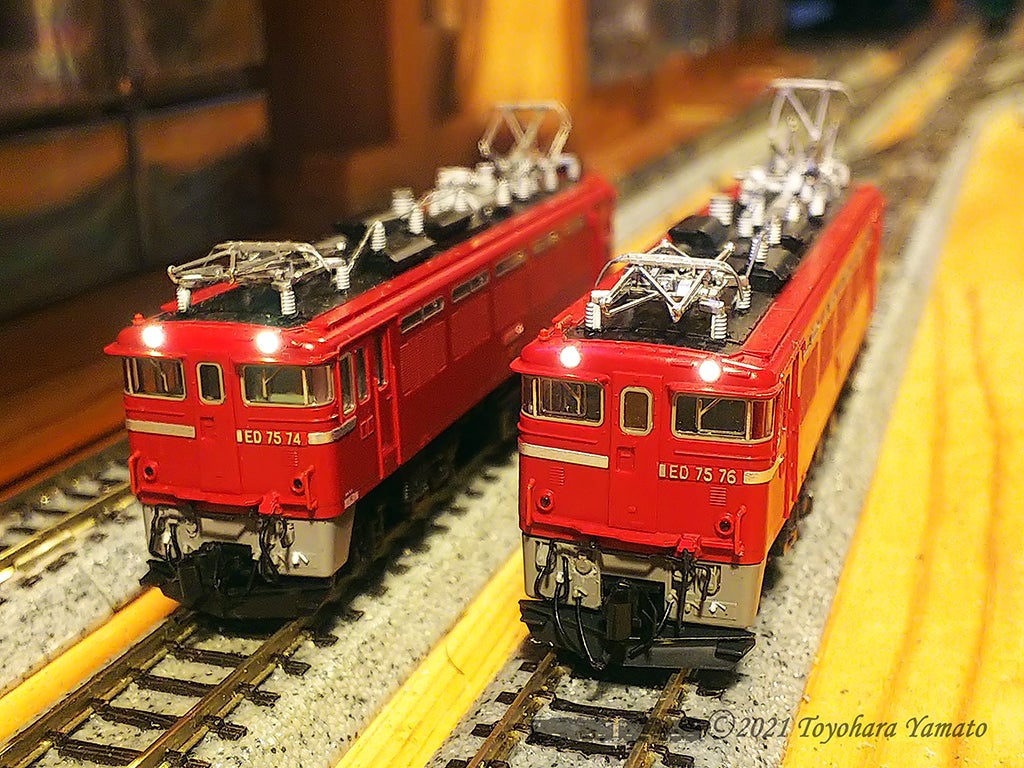 TOMIX ED75ヒサシ付をKATO動力化 [鉄道模型] | 重単5175 ～鉄道模型と