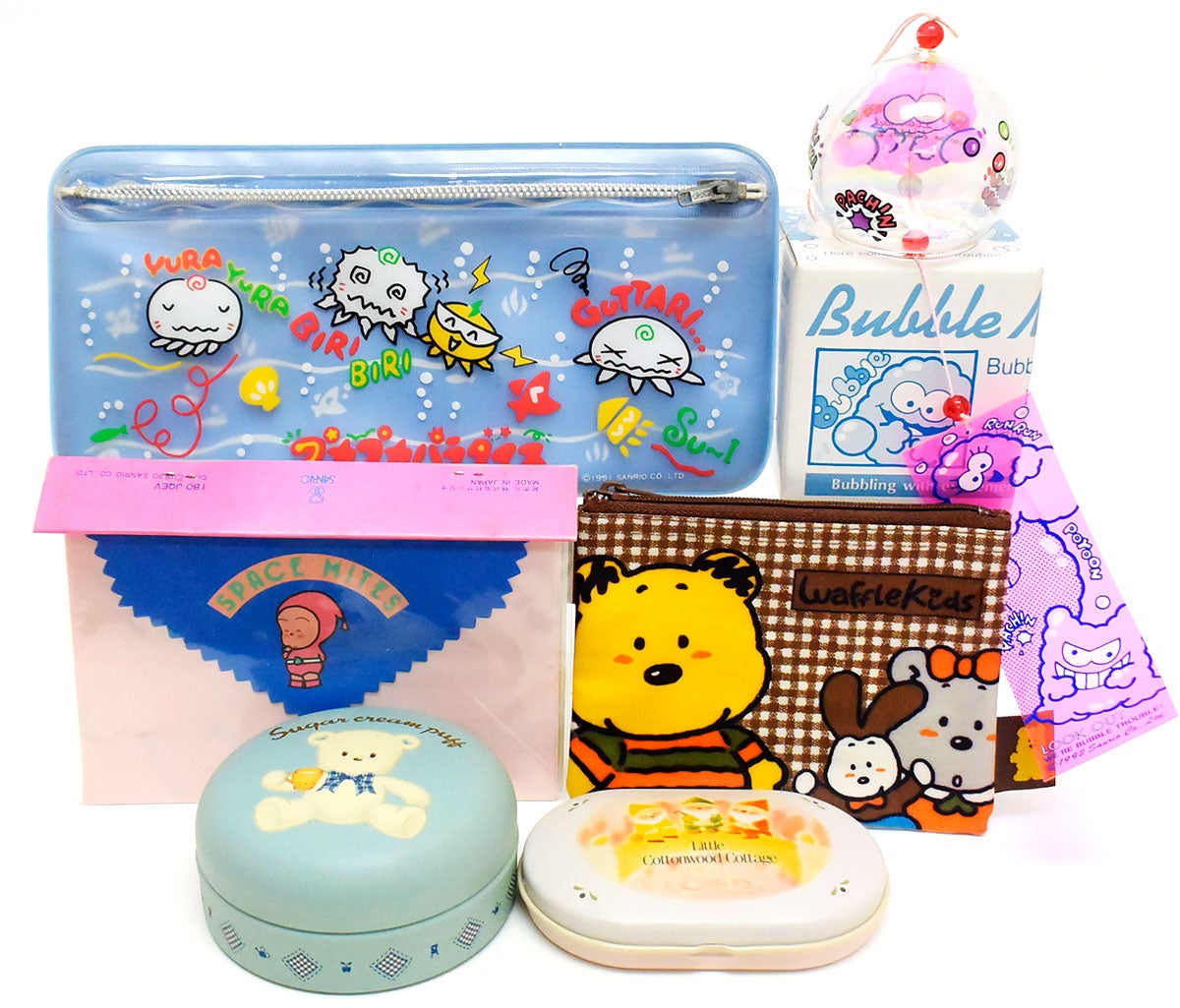 80s90s SANRIO☆サンリオ☆ピューロランドグッズとマイナーキャラ物
