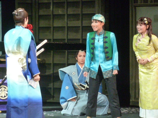 轟悠の退団公演、戯作「婆娑羅の玄孫（やしゃご）」シアタードラマ