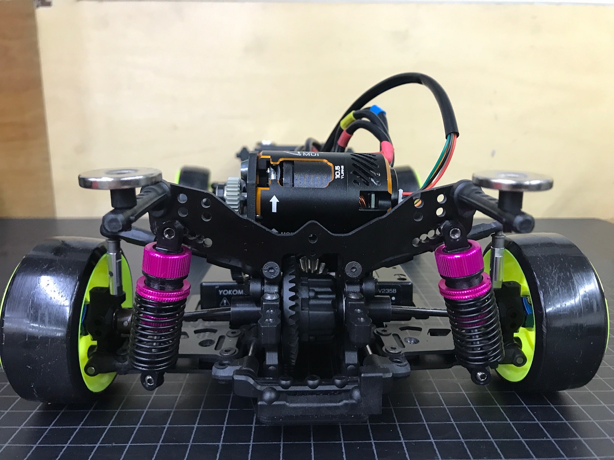 Sakura D5 ミッドモーターコンバ ③ 走行編その1 | ドリラジ日記