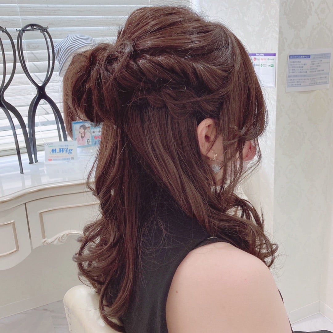 ウィッグで結婚式ヘアアレンジ♪ | 横浜サロン公式ブログ| 自然な