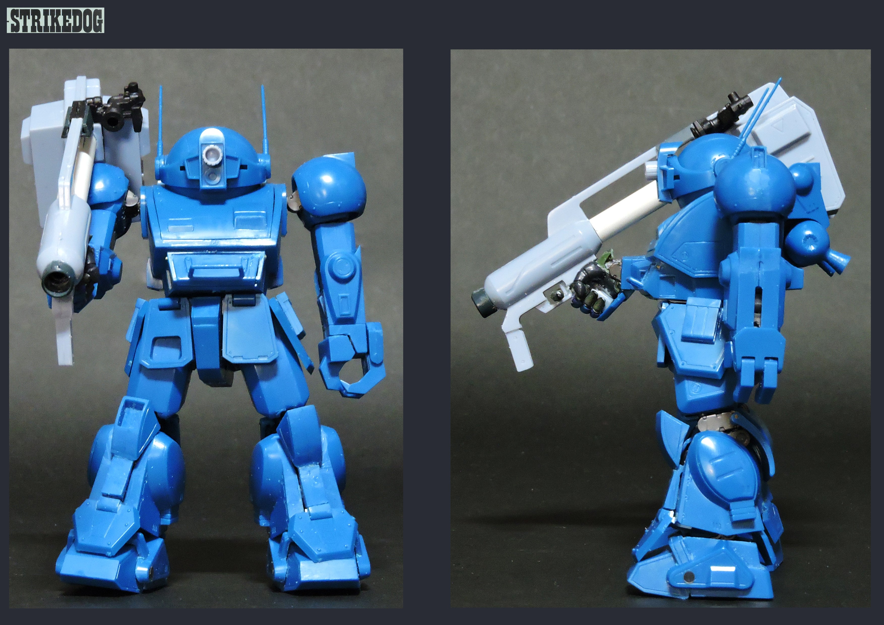 ボトムズ祭り 装甲騎兵ボトムズ SAK1/35 ストライクドッグ その5仮組み