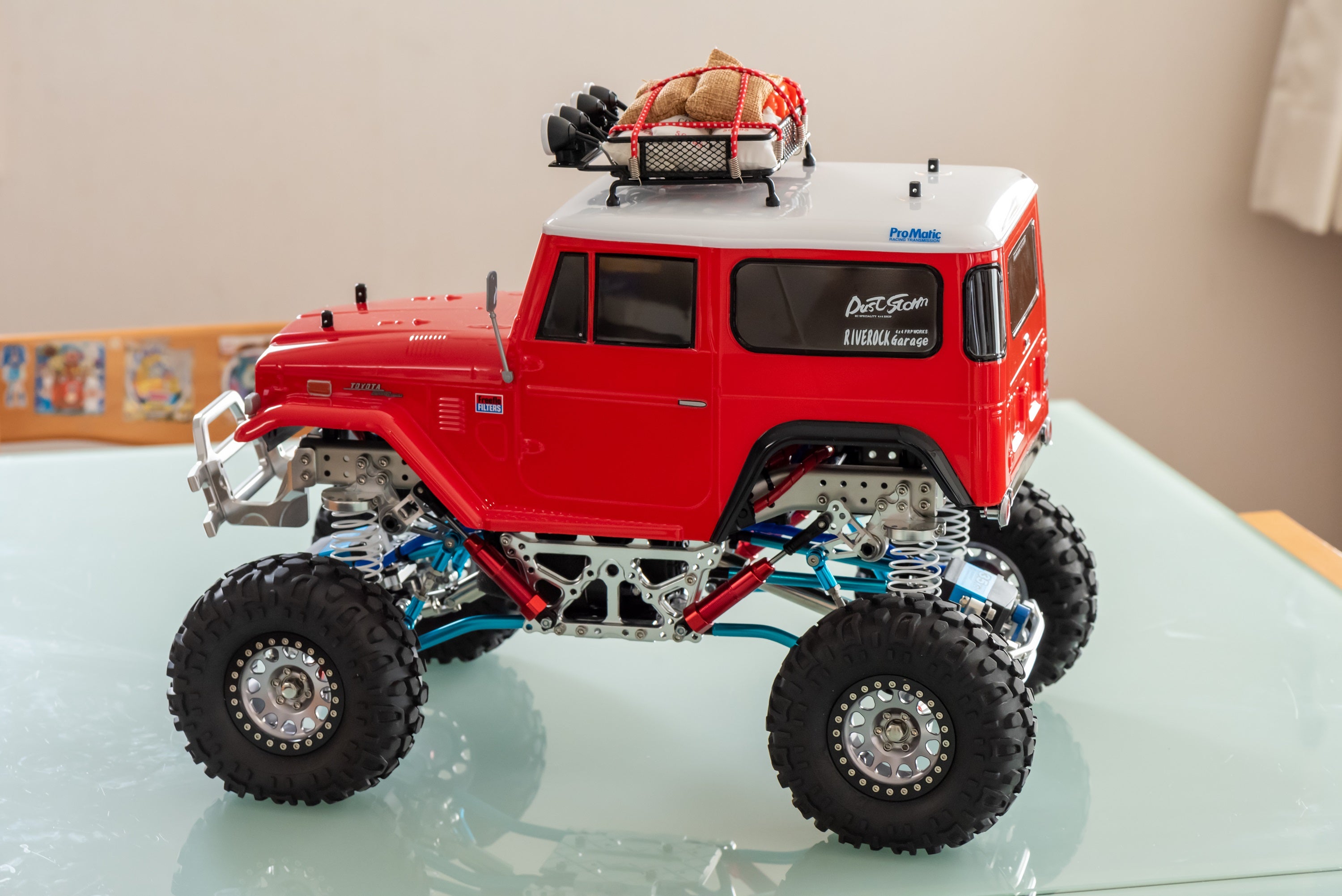 タミヤ CR-01 LCG仕様 4WSカスタム メカフルセット TAMIYA CRー01