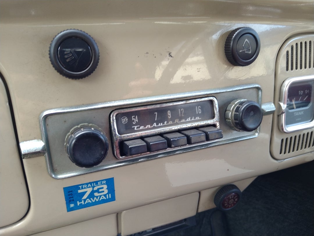 空冷ワーゲン 純正ラジオが飾りに… | 空冷ワーゲン タイプワンBlog