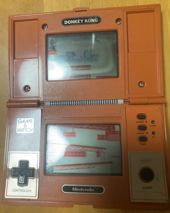 ゲームウォッチ ドンキーコング 修理…メンテナンス | ダディフィンガー