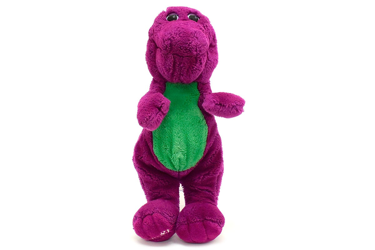 Barney バーニー ぬいぐるみ マスコット マグネット Barney バーニー