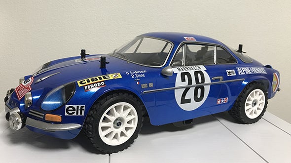 アルピーヌA110ボディ完成！ | サーキットの羊