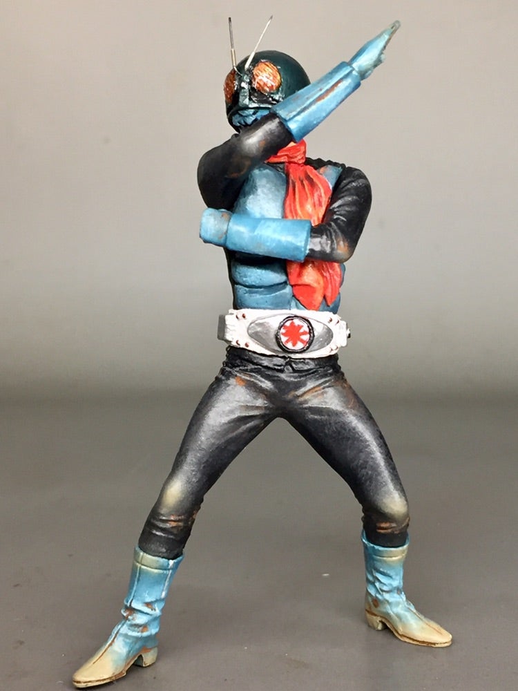 改造リペイント HG 仮面ライダー 旧1号 | メイクアップ