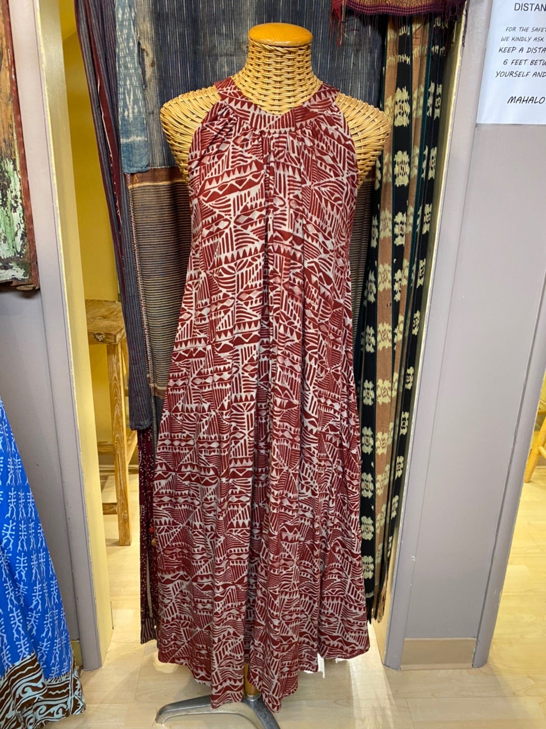 ノアノア ジンジャードレスの素材 | AuntyAYAとMJのノアノアなハワイ暮らし