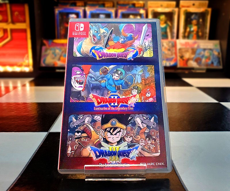 ニンテンドースイッチ ドラゴンクエスト1・2・3のパッケージ版を買う