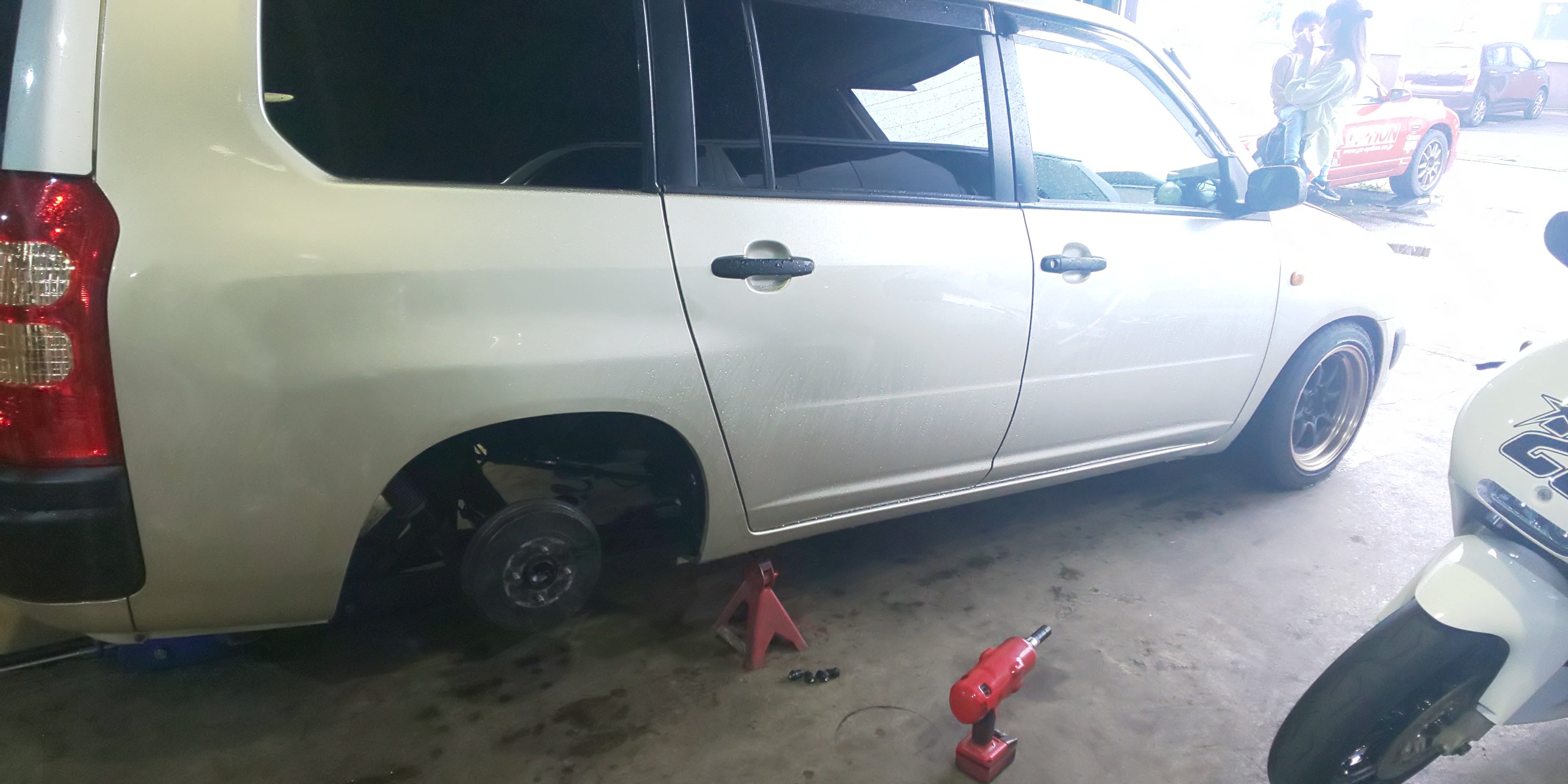 プロボック＆サクシード専用 リアキャンバープレート 完成しました