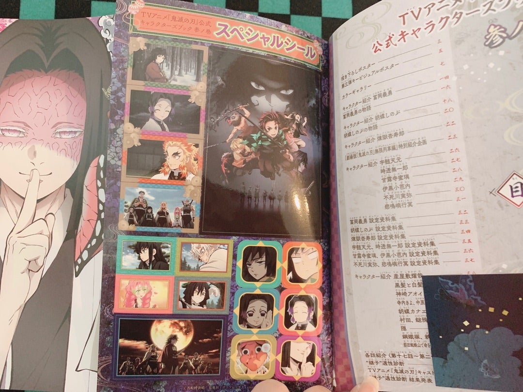 鬼滅の刃公式キャラクターズブック参ノ巻⭐【少しネタバレあり】 | 鬼