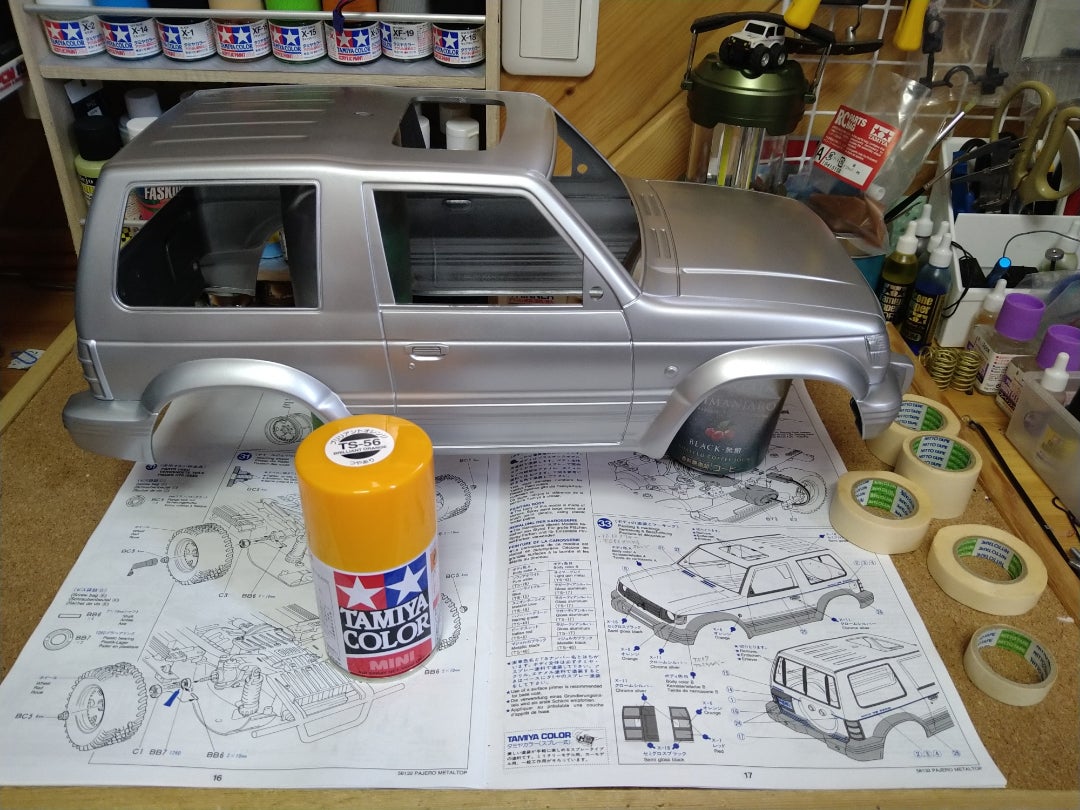 タミヤCC-01 三菱パジェロ メタルトップワイド製作記④ | sabuの趣味ブログ
