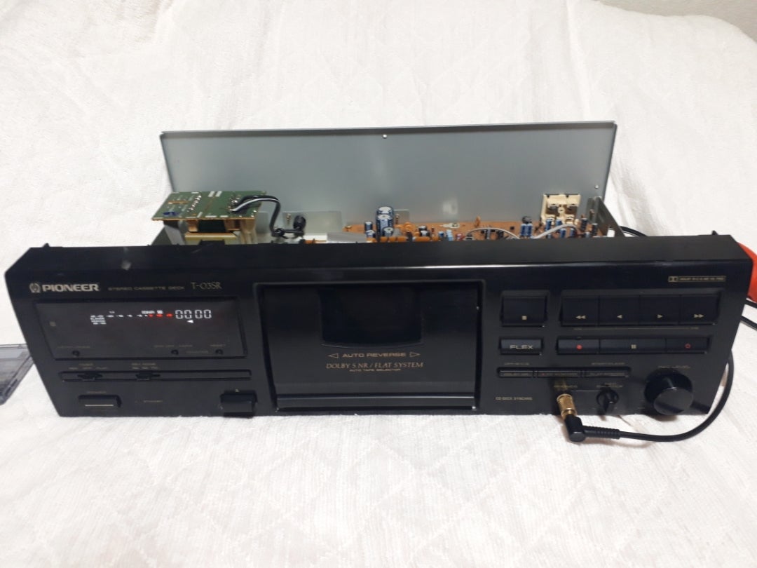 PIONEER T-03SRカセットデッキメンテ | あしべの備忘録