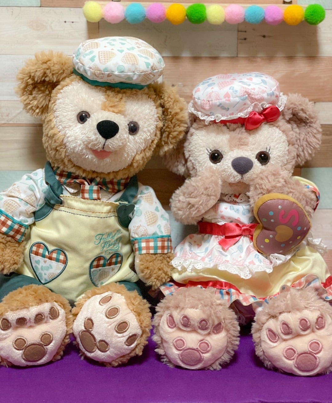 ぬいぐるみ09／TDS ダッフィー＆シェリーメイ オープンマウス