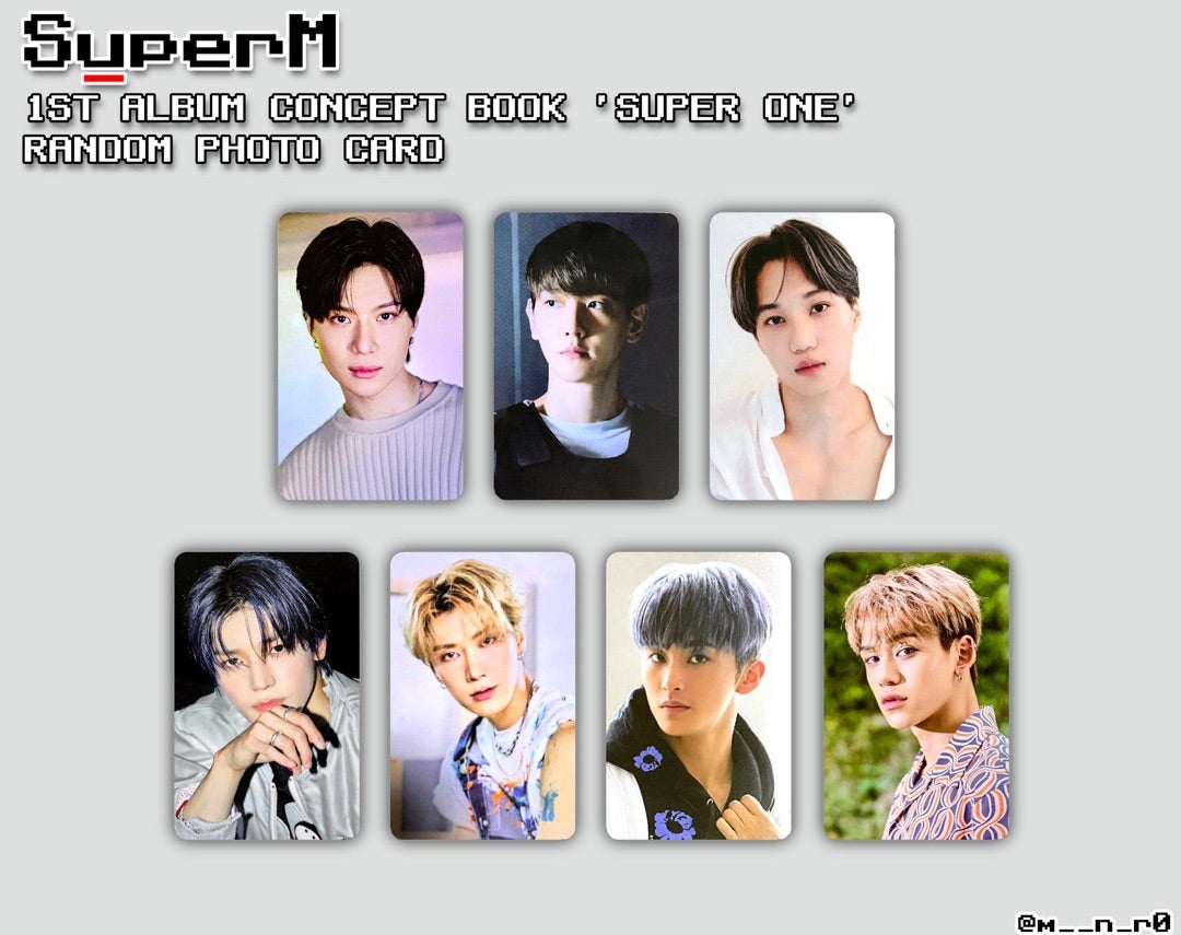 SuperM テヨン フォトスタンプ トレカ NCT SuperM テヨン スタンプ