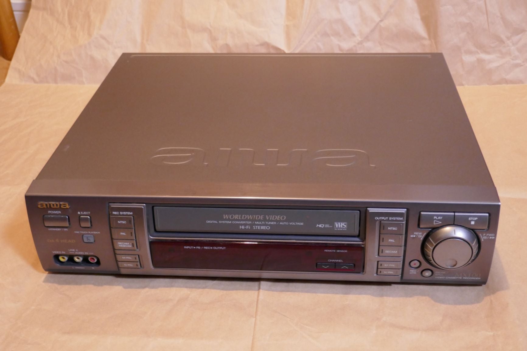 AIWA VTR HV-MX100HD (WorldWide Video) 修理 | yoshi-ameba55のブログ