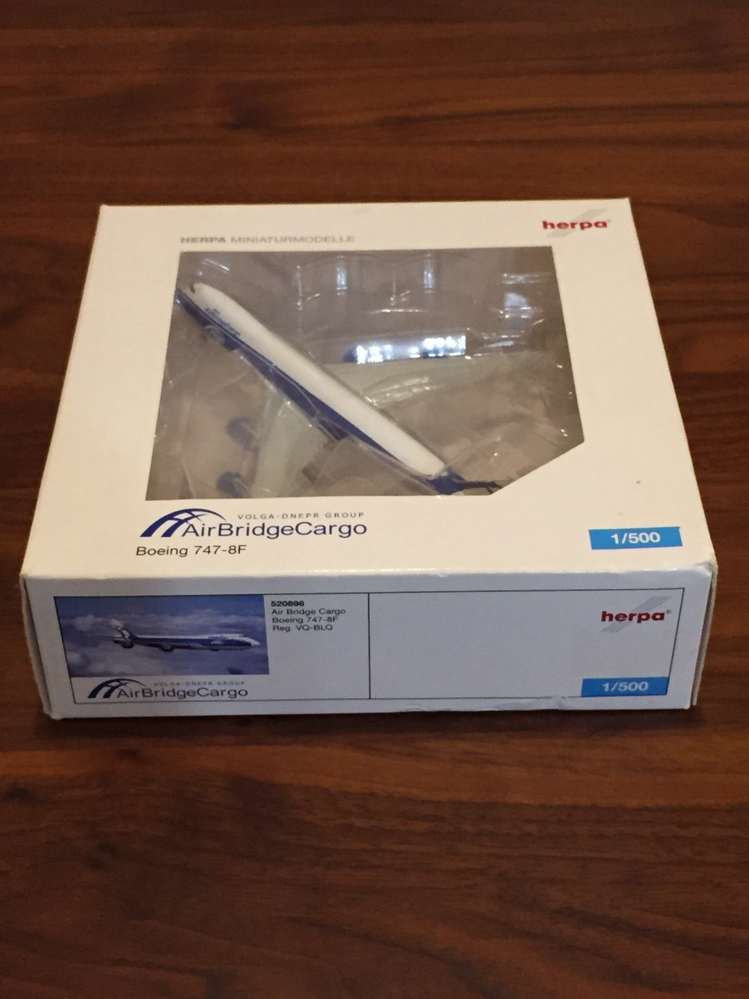 herpa wings 1/500 Air Bridge Cargo Boeing747-8F | 飛行機の趣味とか