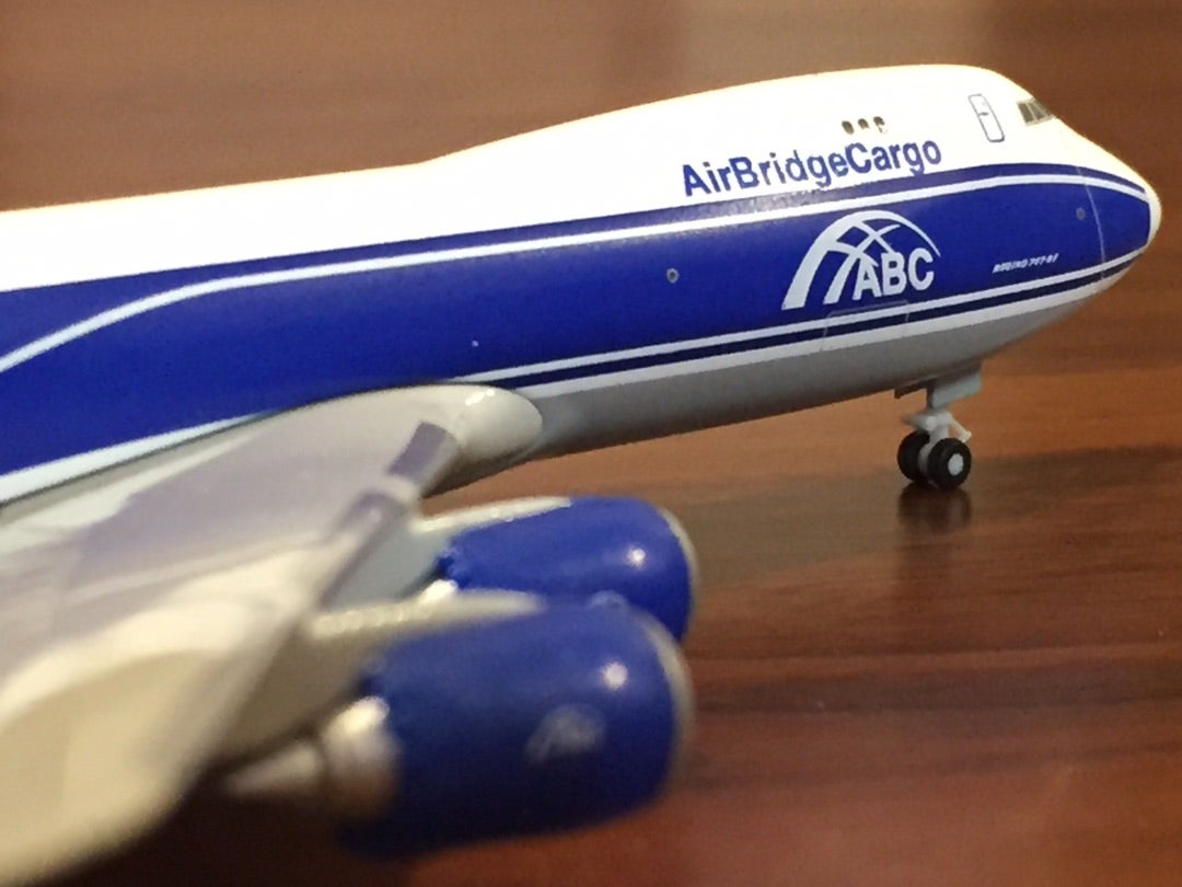 herpa wings 1/500 Air Bridge Cargo Boeing747-8F | 飛行機の趣味とか