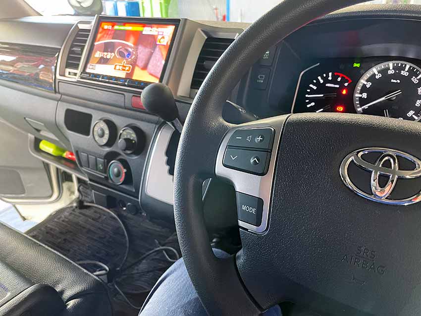 ハイエース スーパーGL 6型 ステアリングスイッチ ハイエース スーパー