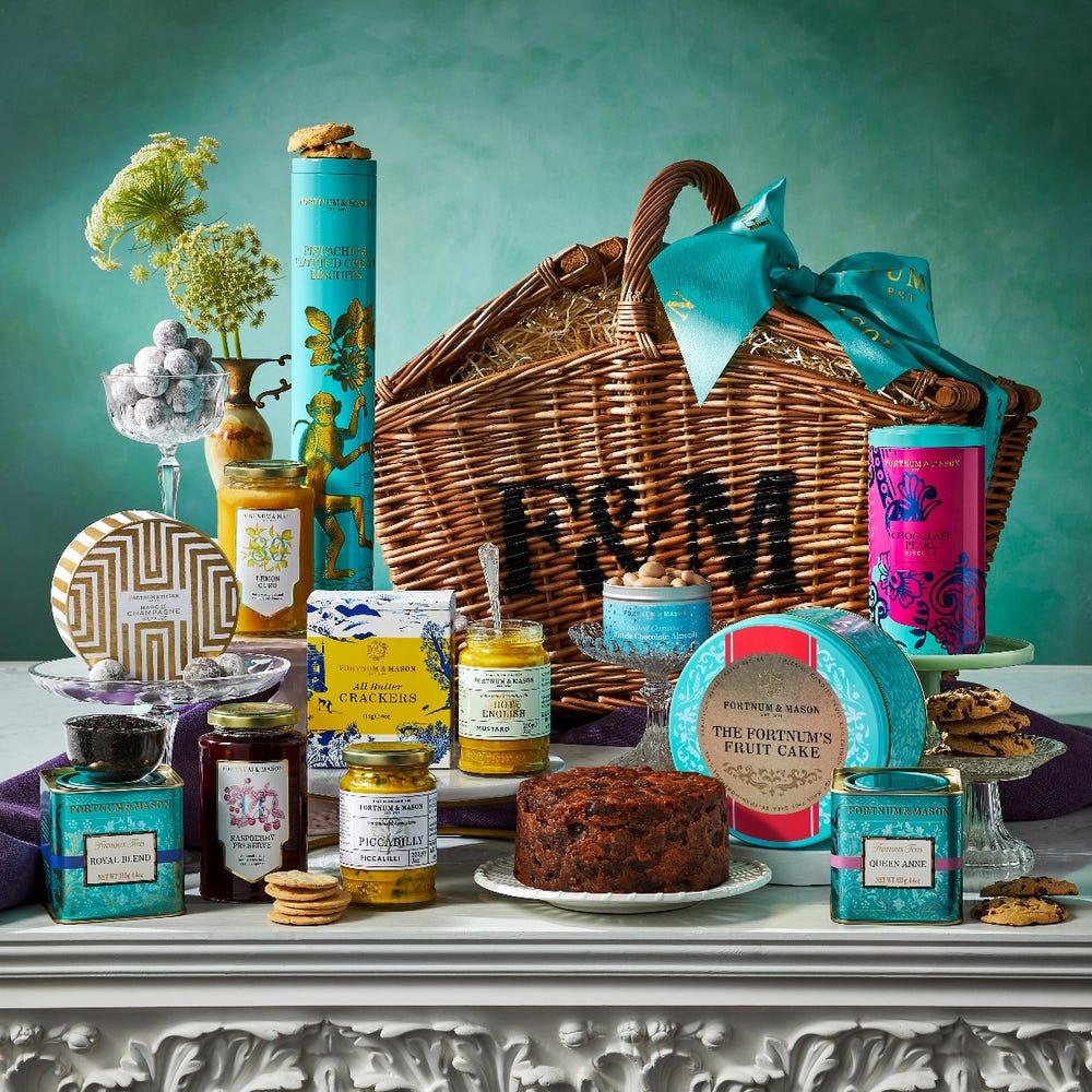 フォートナム＆メイソンのバスケット♡ ピクニックハンパー Hamper