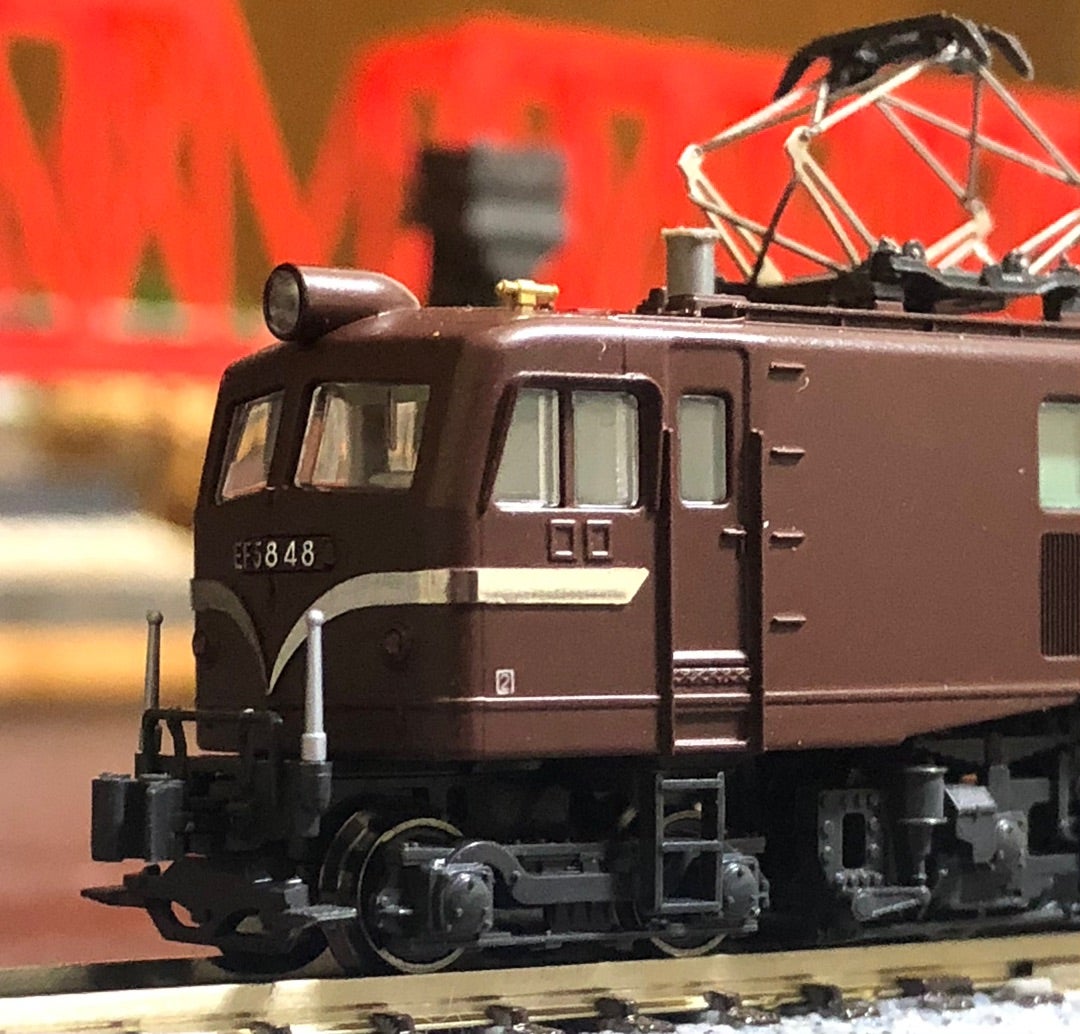 KATO 3020-4“EF58 初期形大窓 茶”入線。〜その2〜 | Swallowtail@Ameba