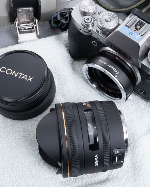 10mm F2.8 EX DC FISHEYE HSM 再び購入、マウント違いでなんだかな