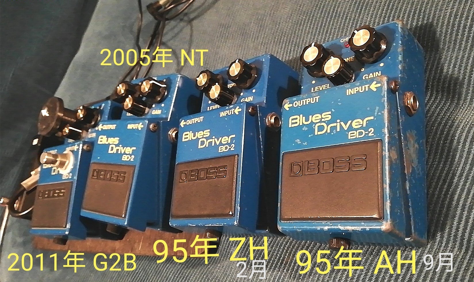 ☆BOSS BD-2初年度は音違う？？(BD-2 大好き) | いきすぎたDIY