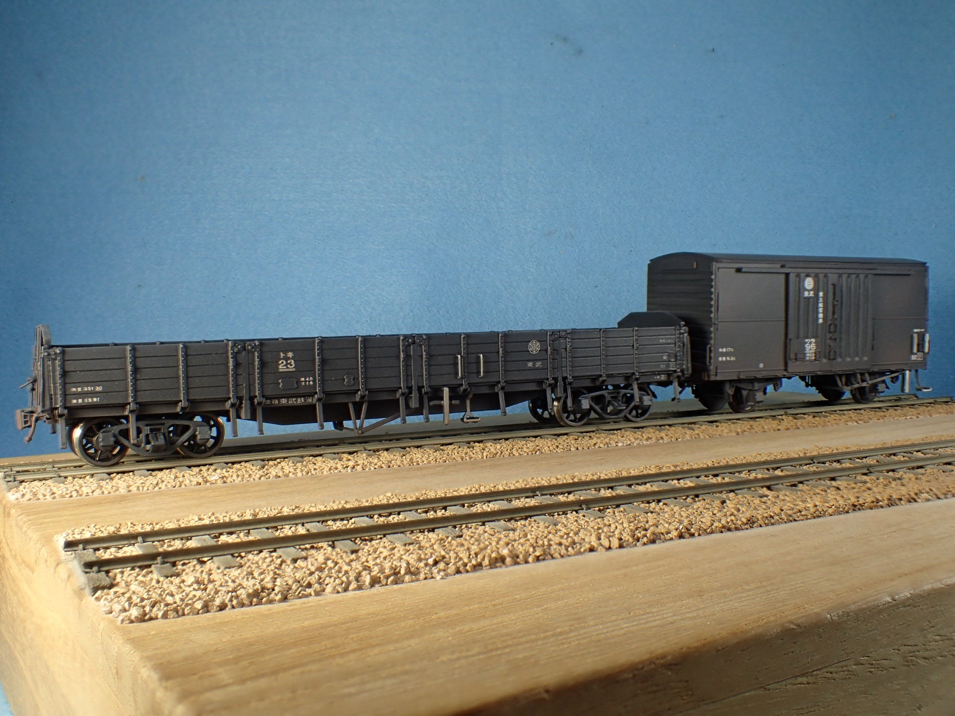 HOj 1/87 12mm モデル・ワム製「東武トキ1型」をフィニッシュする | 幌