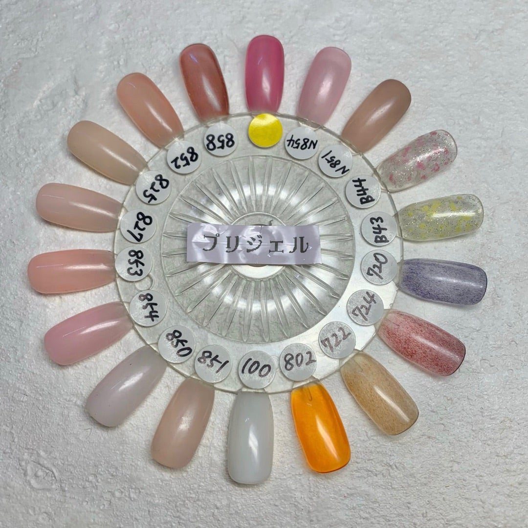 カラージェル色見本】おすすめのカラージェルのご紹介 | 東京・少人数