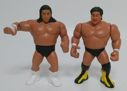 ストロングマシーンズを作ってみよう ハズブロWWFプロレスフィギュア改