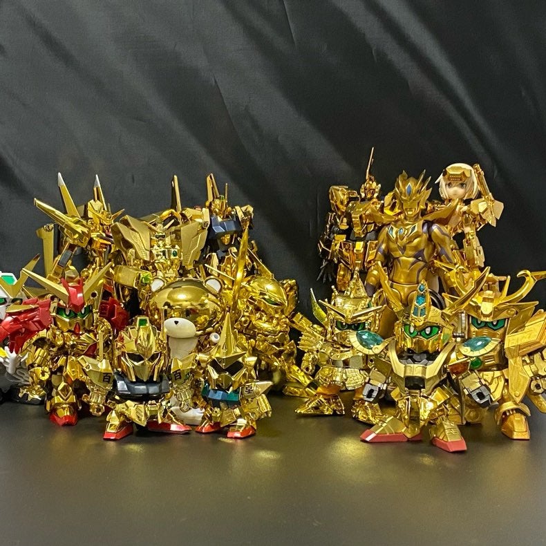 PLAMAX MS-02 魔神英雄伝ワタル 龍神丸 ゴールドメッキVer. その参