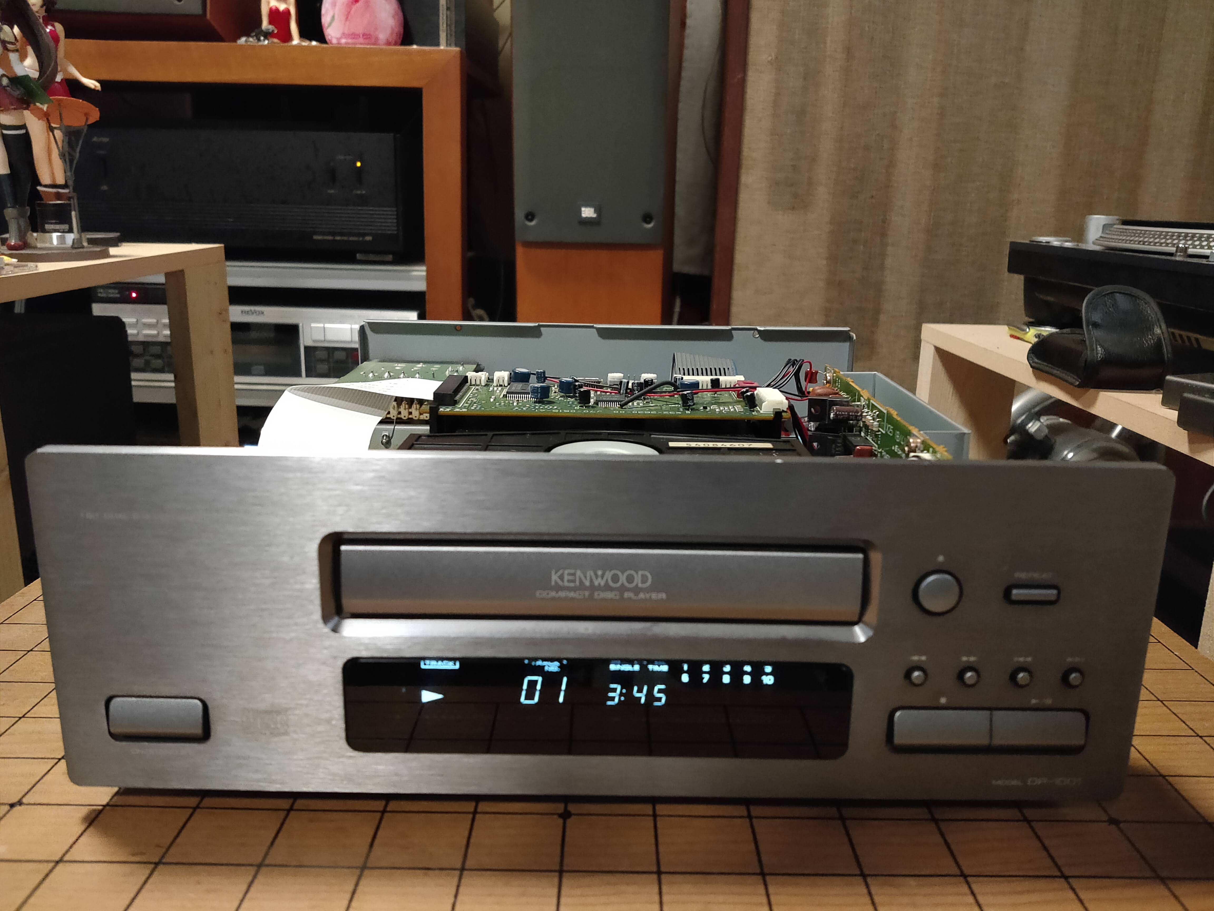 最近触れたジャンクオーディオ機器 その3 ケンウッド CDプレイヤー DP
