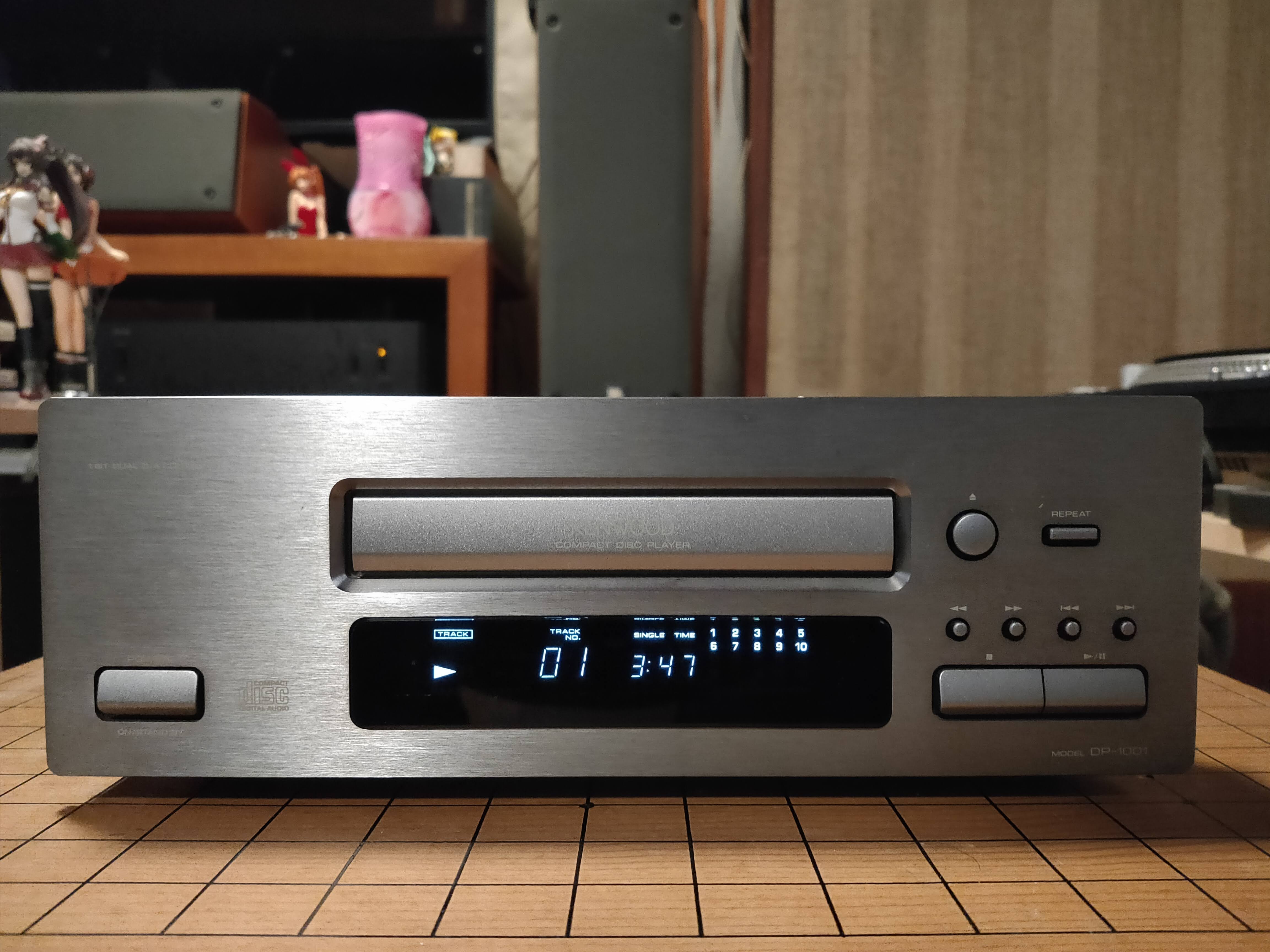 最近触れたジャンクオーディオ機器 その3 ケンウッド CDプレイヤー DP