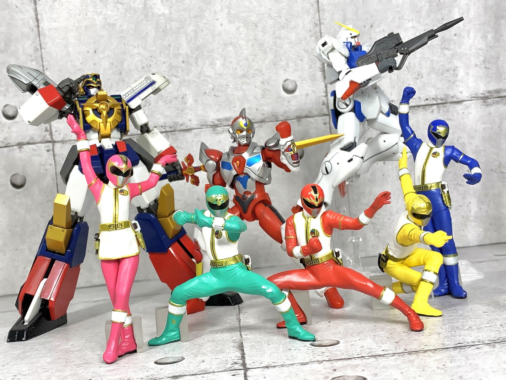 HG 五星戦隊ダイレンジャー レビュー | @in's Hobby Room