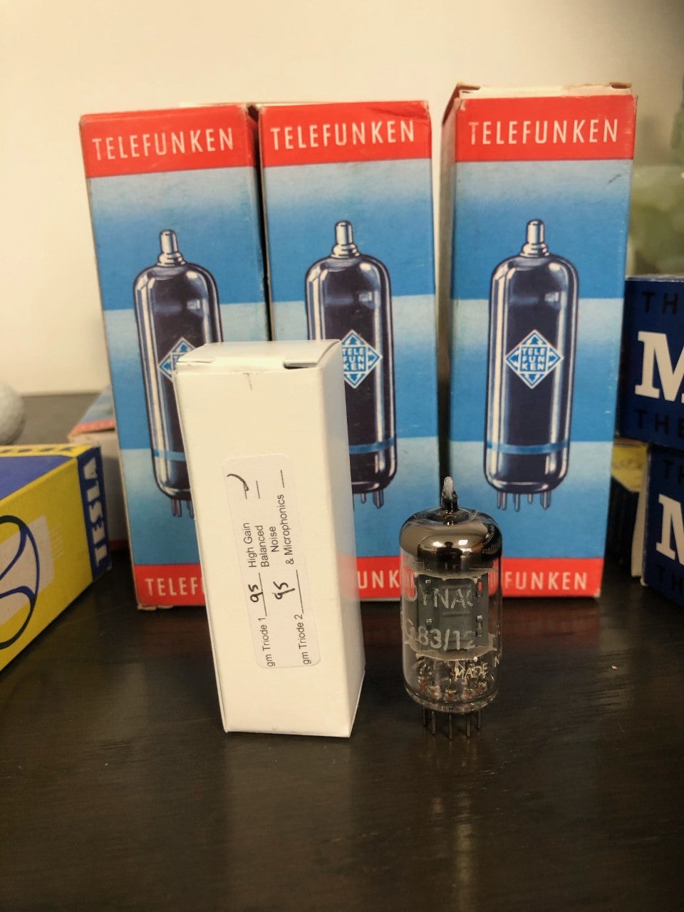 Telefunken ECC83 (Ribbed Plate) | Pencilbaitのブログ