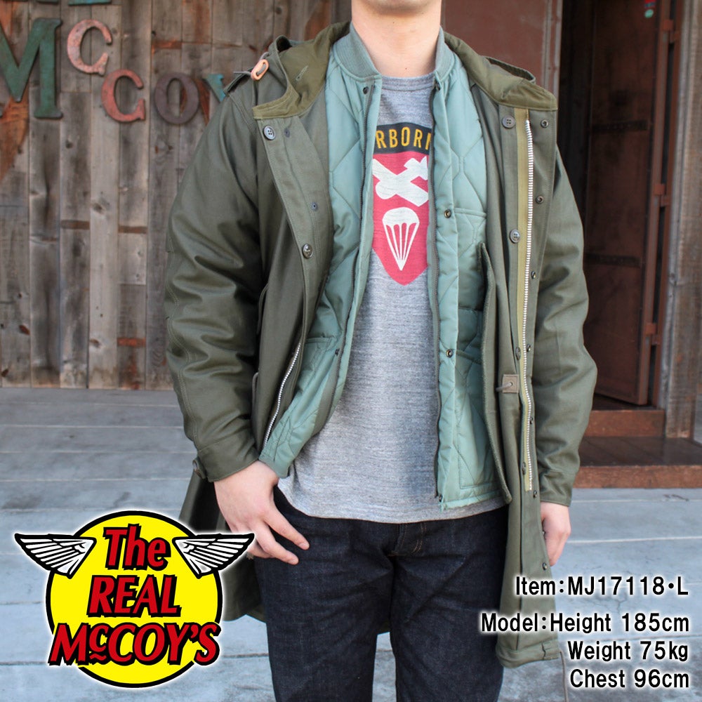 THE REAL McCOY'S M-1951 シェルパーカーのご紹介です♪ | リアル