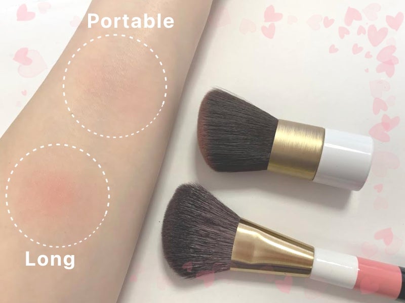 エルメスのチークブラシを比較してみた!! | 自転車でケリー