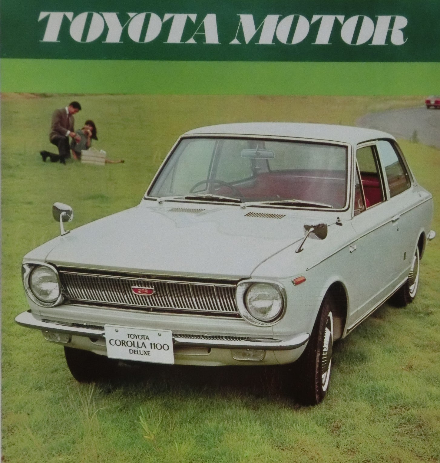 ☆1966年タカトク カローラ1100 ポルシェ911青メタ～ブリキ自動車