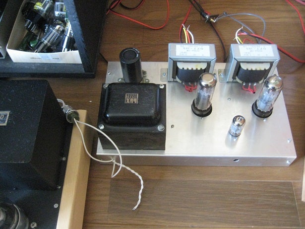 6CA7（EL34）シングル・アンプの製作 ③ / 完成しました