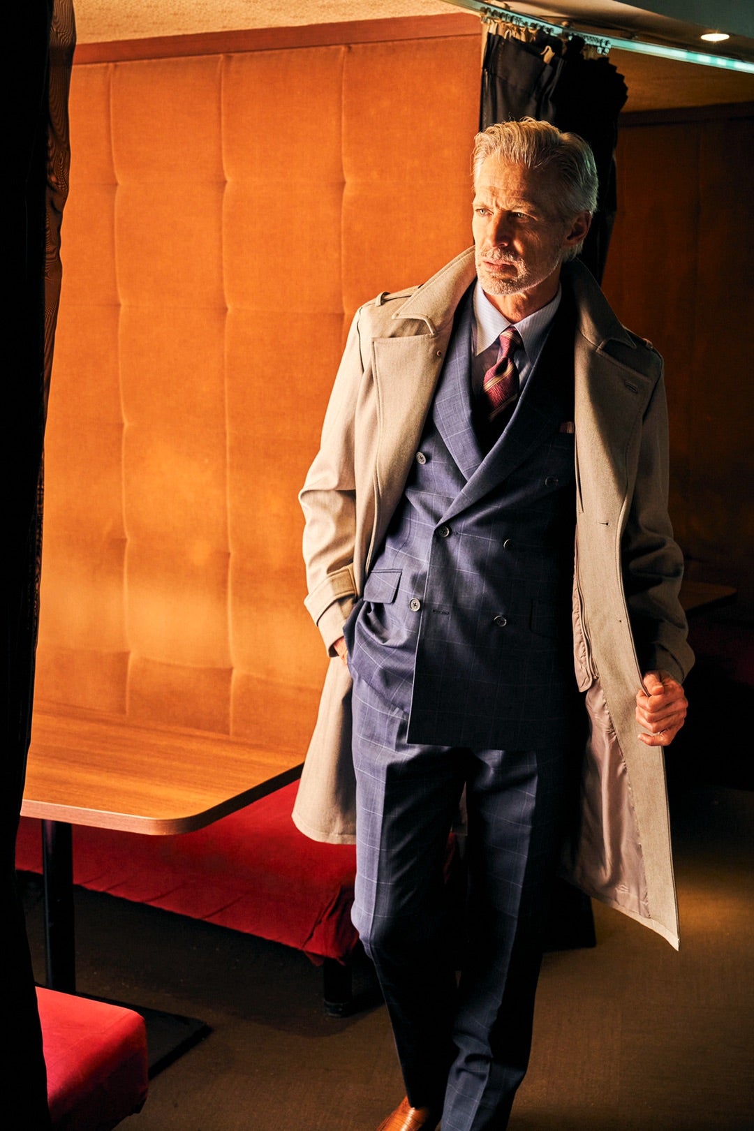 コート×スリーピーススーツ コーディネート！ | GARNIER（ガルニエ