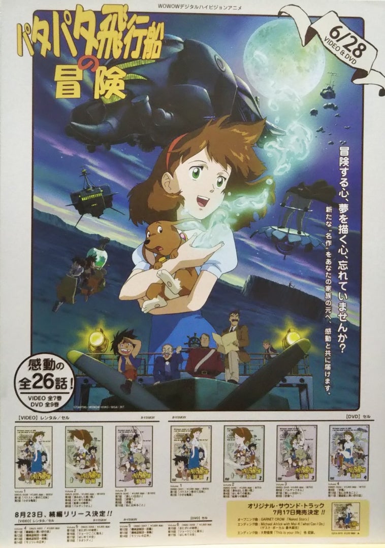 パタパタ飛行船の冒険 | シネマ係長の秘密基地