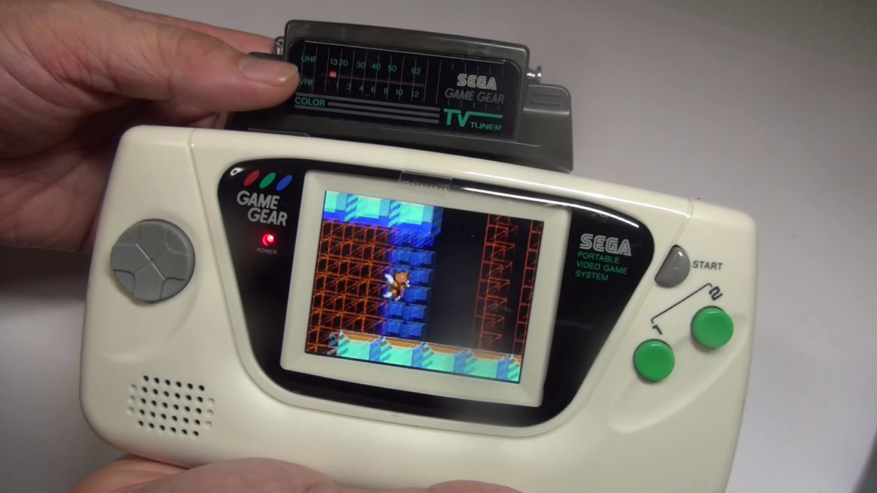 セガTVチューナーを新LCD搭載ゲームギアで動作するかチェック | レトロ