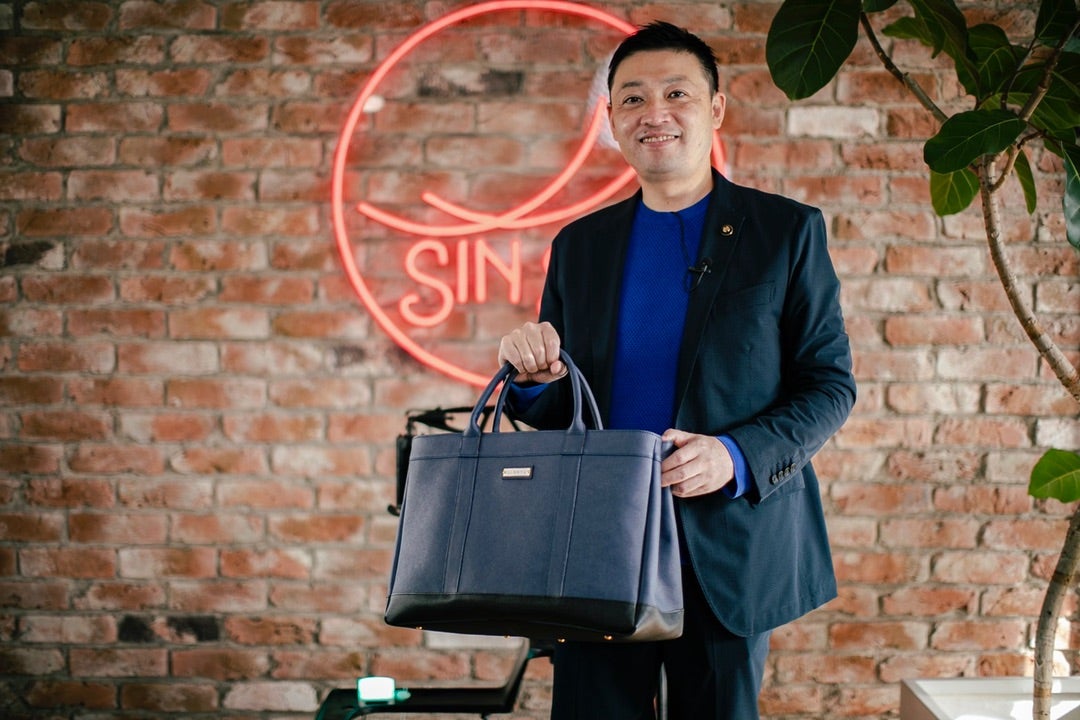 納品の柏原市長バッグ | 新進工房 仙入兄弟の職人日記