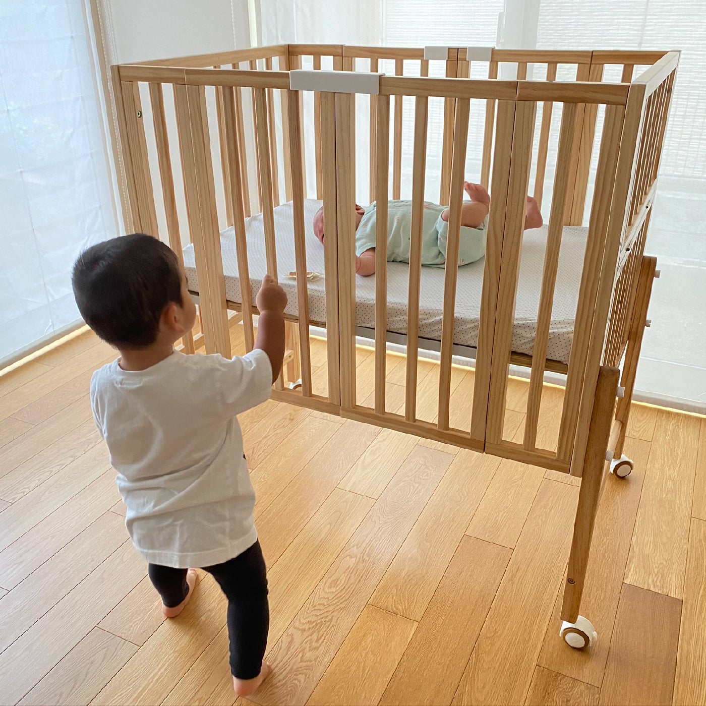 パタンⅡ折りたたみミニベビーベッド リアルレビュー〈前編