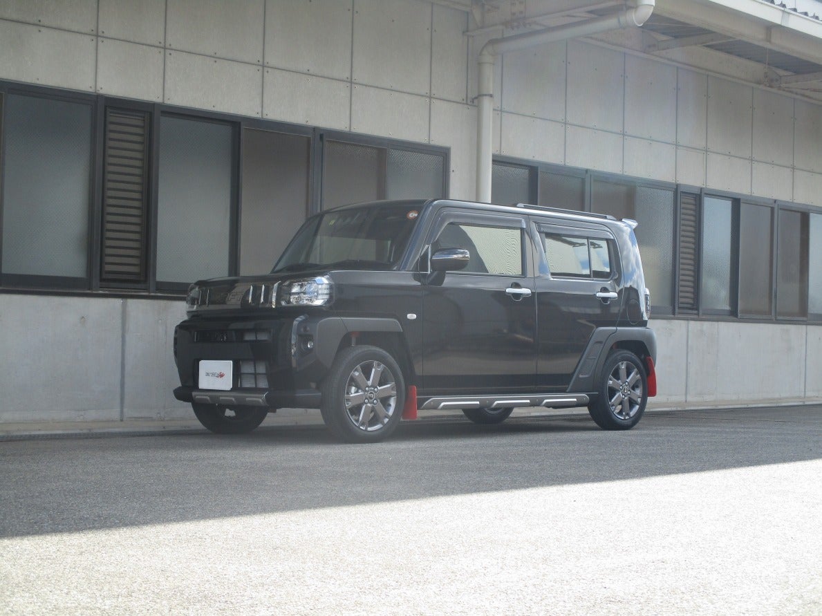 ダイハツ タフトの車高調「SUSTEC PRO CR」開発完了しました